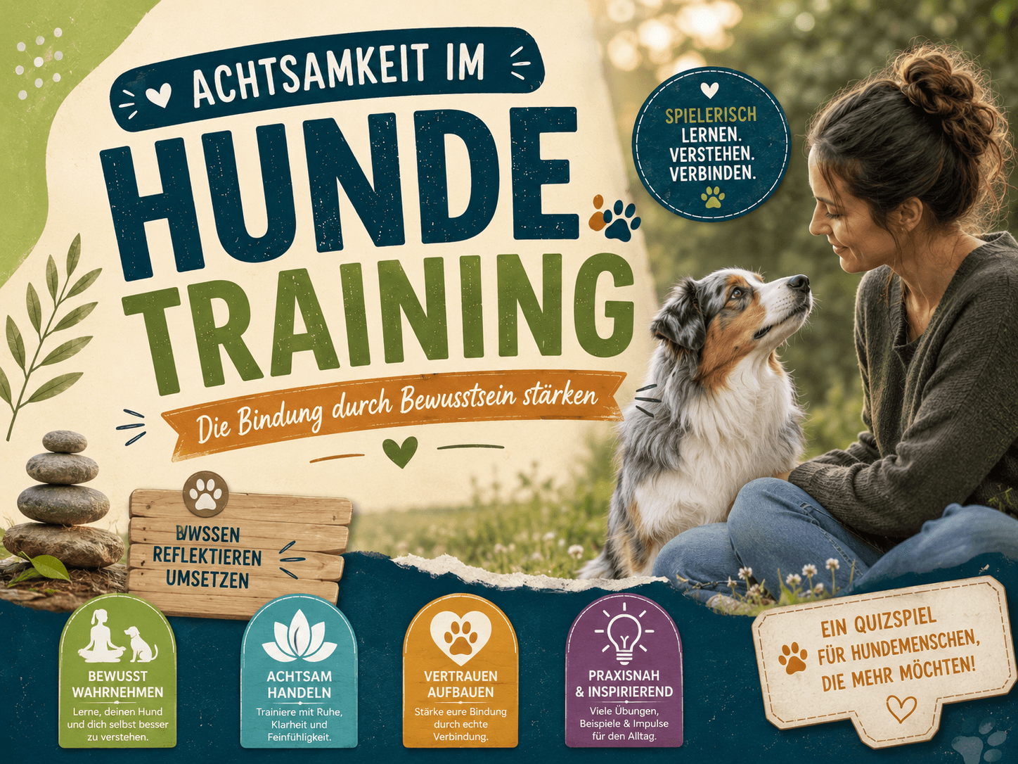 Achtsamkeit im Hundetraining: Die Bindung durch Bewusstsein stärken