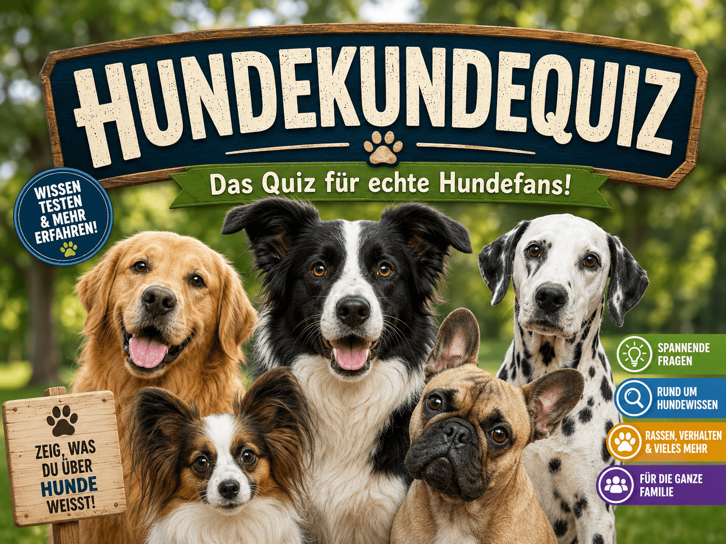 Hundekunde-Quiz