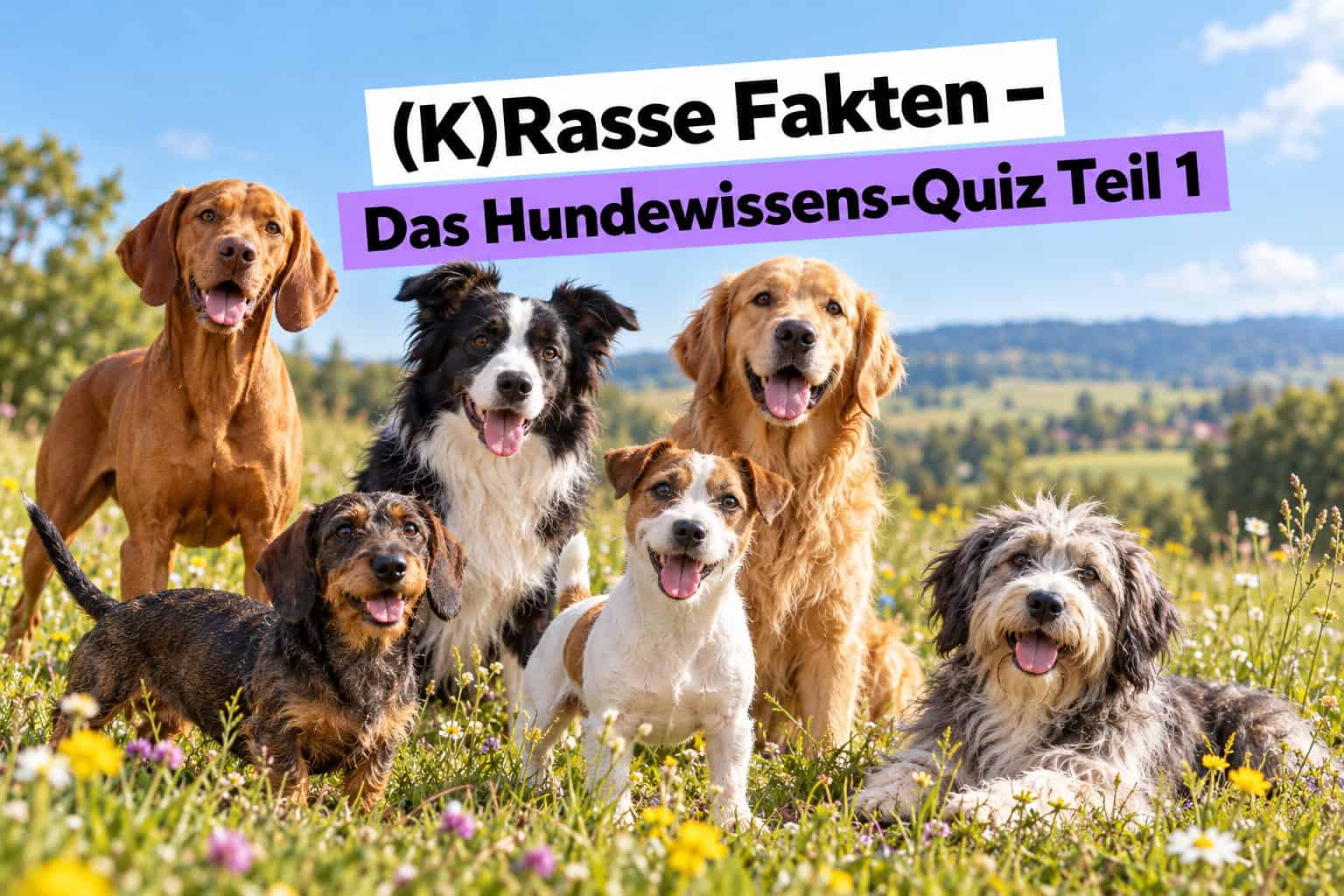(K)Rasse Fakten – Das Hundewissens-Quiz