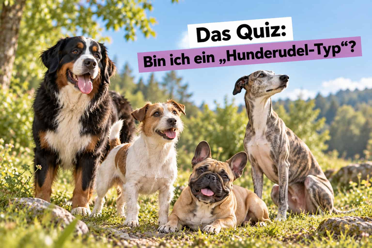 Bin ich ein Hunderudel-Typ?